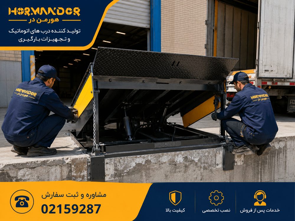 رمپ بارگیری هیدرولیکی متحرک