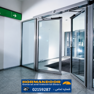 درب اتوماتیک لولایی
